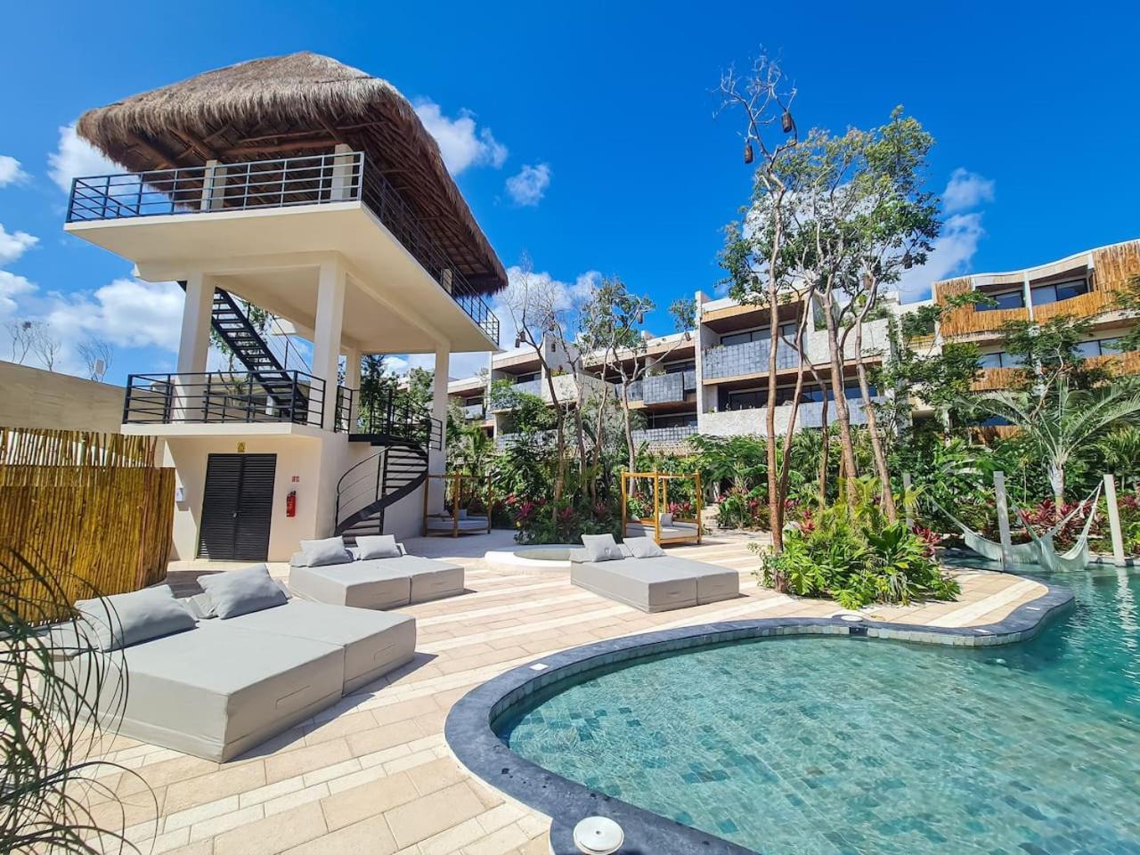 Adora With Balcony And Relax In Cenote Apartment *